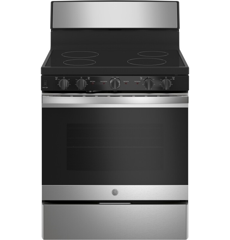 30” Free-standing Electric Radiant Smooth Cooktop Range JB480SMSS