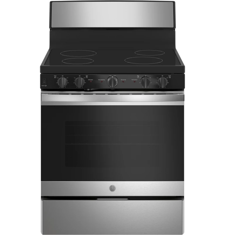 30” Free-standing Electric Radiant Smooth Cooktop Range JB480SMSS