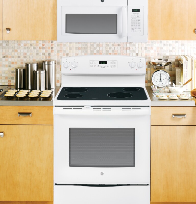 30" Free-Standing Electric Range JB620DFWW, product image 6 of 10