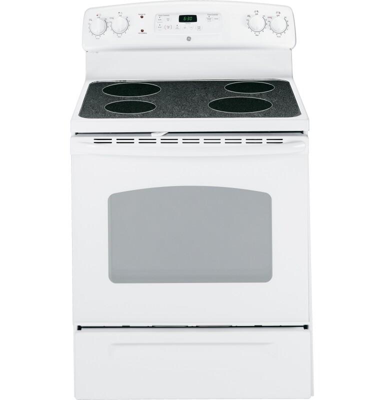 30" Free-Standing CleanDesign Electric Range JB620DRWW