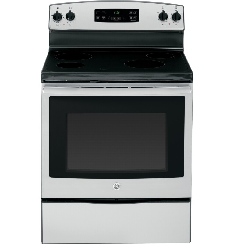 30" Free-Standing Electric Range JB620RFSS, product image 5 of 10