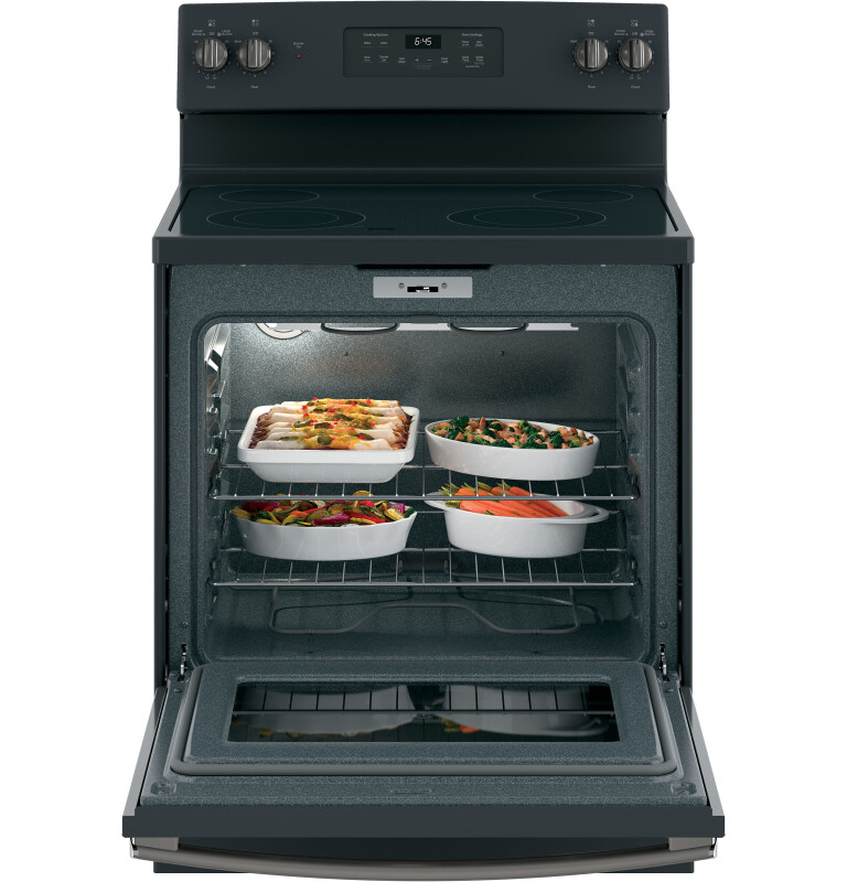 30" Free-Standing Electric Range JB645FKDS, product image 3 of 9