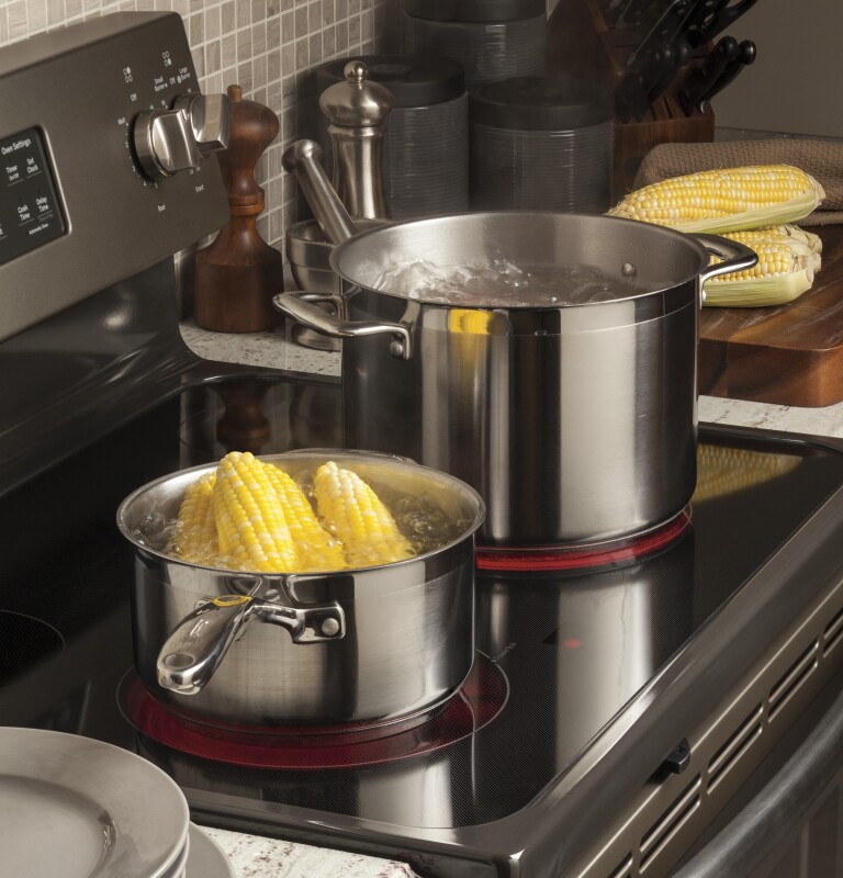 Two 9"/6" Power Boil elements