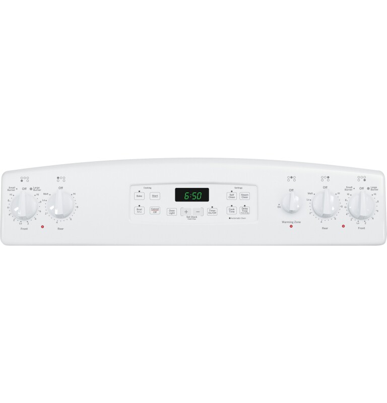 30" Free-Standing Electric Range JB650DFWW, product image 7 of 11