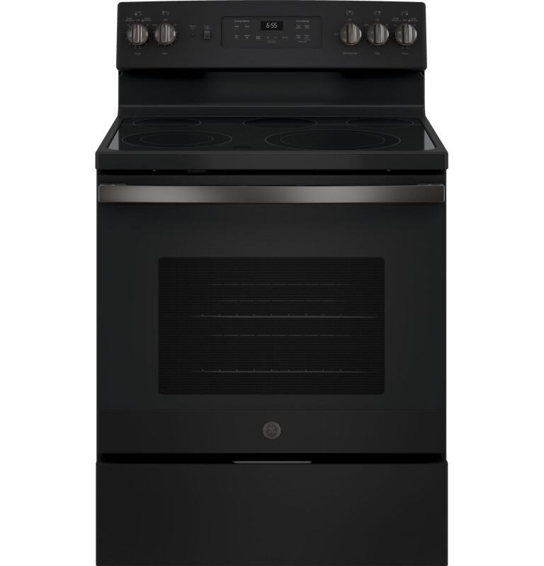 30" Free-Standing Electric Convection Range JB655FKDS
