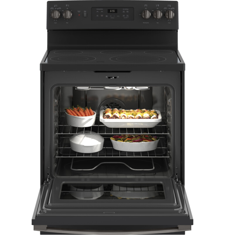 30" Free-Standing Electric Convection Range JB655FKDS, product image 5 of 13
