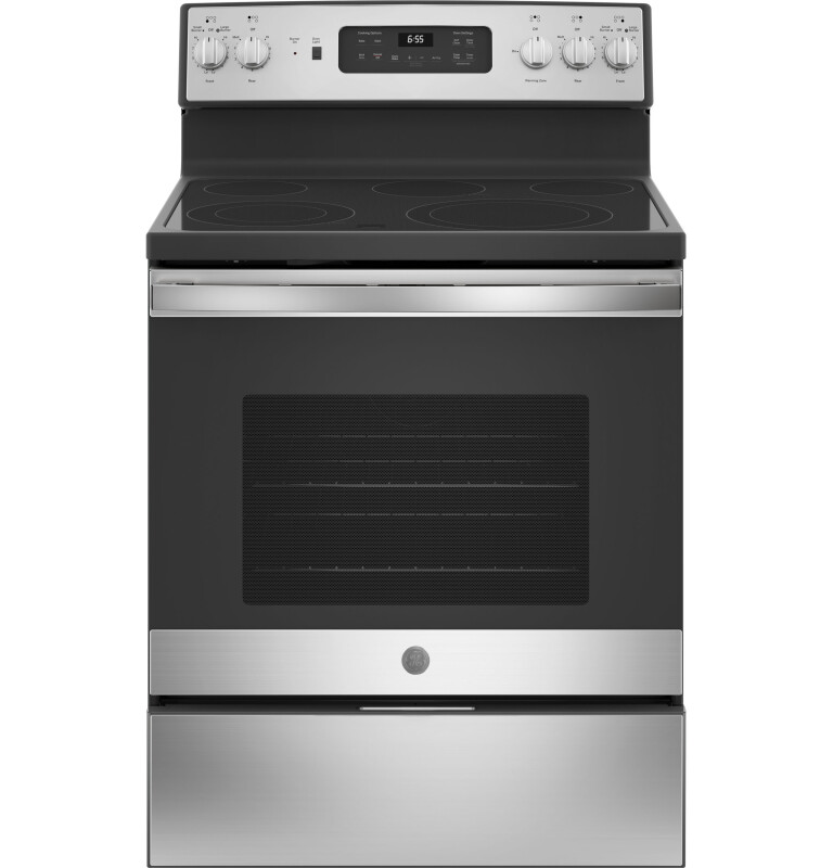 30" Free-Standing Electric Convection Range JB655SKSS