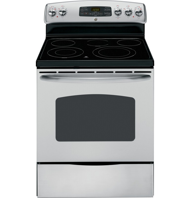 GE 30" Free-Standing Electric Range Stainless Steel JB655STSS Picture 1