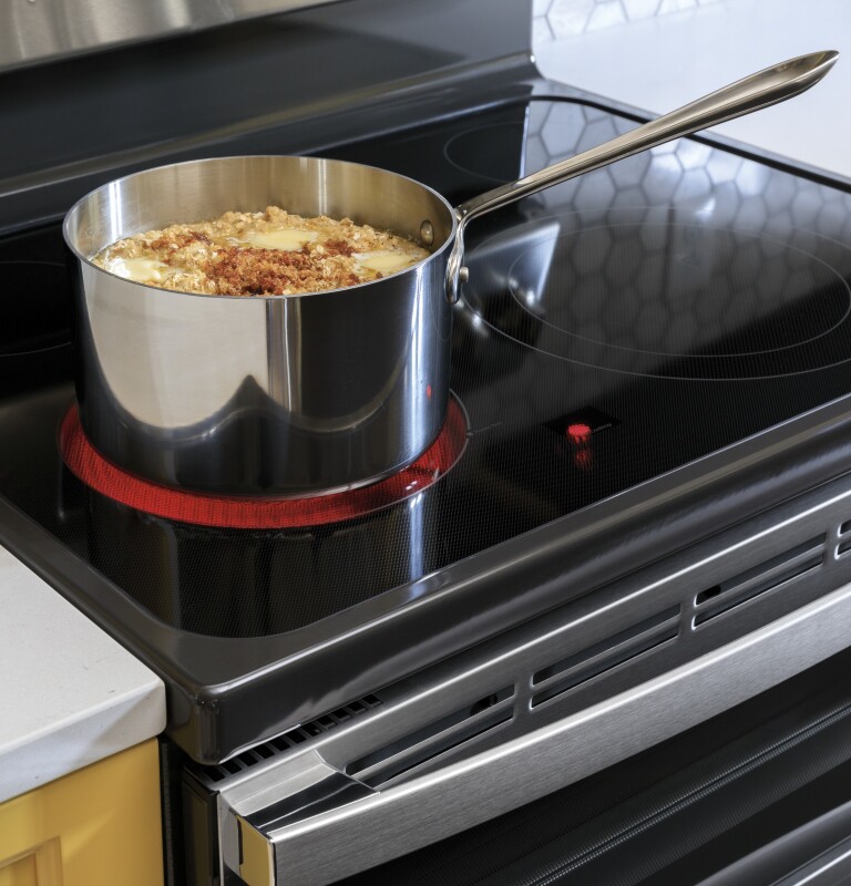 30" Free-Standing Electric Convection Fingerprint Resistant Range JB655YKFS