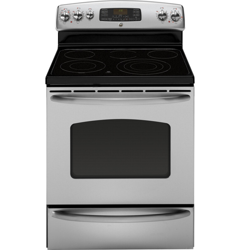 30" Free-Standing Electric Range with Warming Drawer JB705STSS