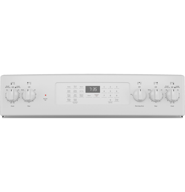 30" Free-Standing Electric Convection Range with No Preheat Air Fry JB735DPWW, product image 4 of 15
