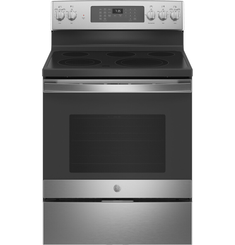 30" Free-Standing Electric Convection Range with No Preheat Air Fry JB735SPSS