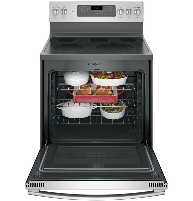 30" Free-Standing Electric Convection Range JB750SJSS, product image 8 of 16