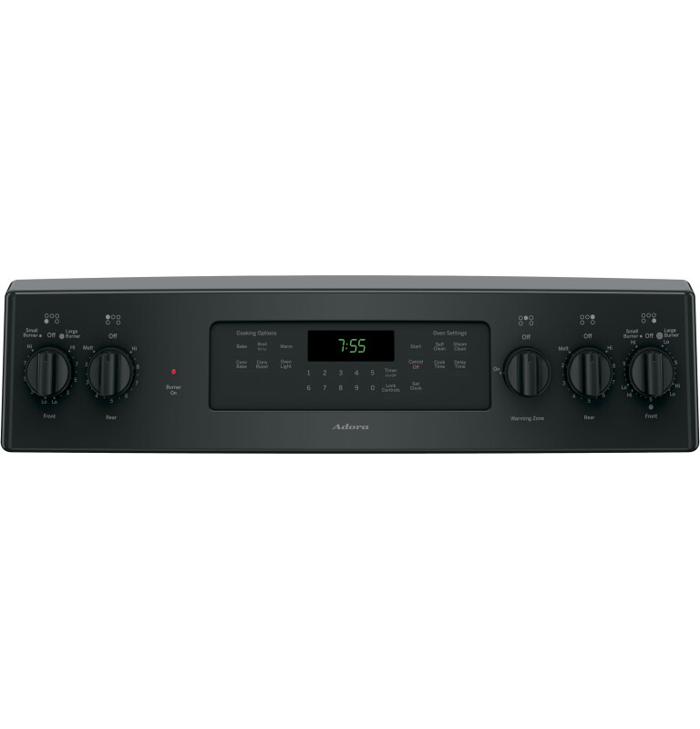 Adora series by GE 30" Free-Standing Electric Convection Range JB755DJBB, product image 4 of 11