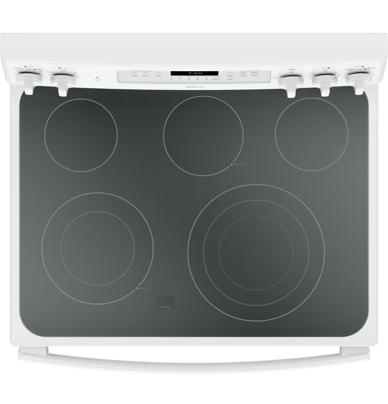 Adora series by GE 30" Free-Standing Electric Convection Range JB755DJWW, product image 5 of 13
