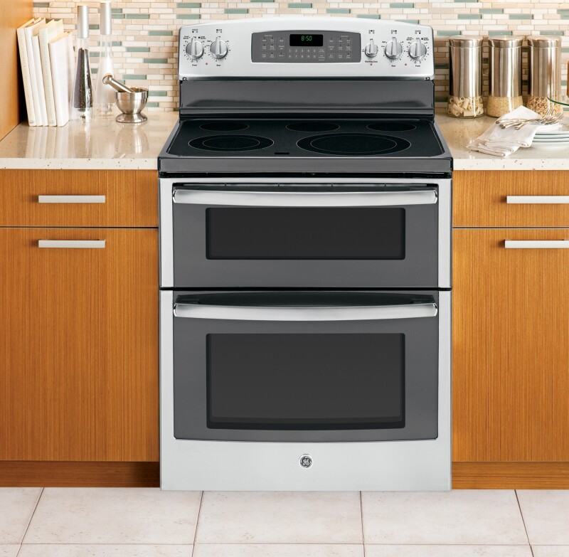 30" Free-Standing Electric Double Oven Range JB850SFSS, product image 6 of 13