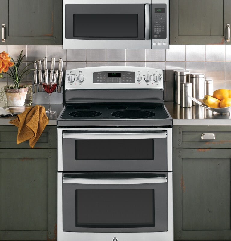 30" Free-Standing Electric Double Oven Range JB850SFSS, product image 11 of 13