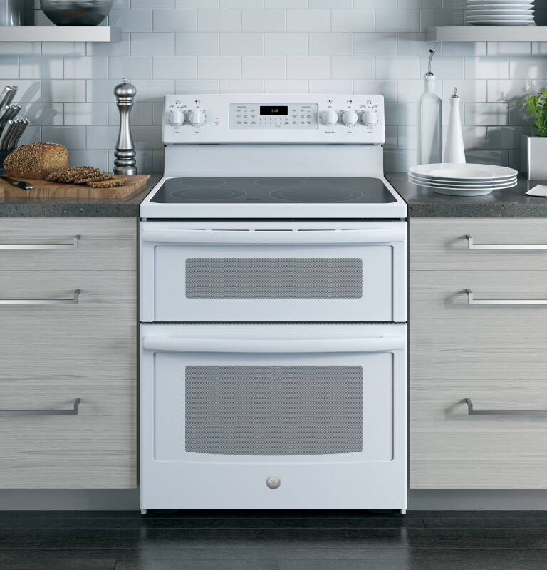 30" Free-Standing Electric Double Oven Convection Range JB860DJWW