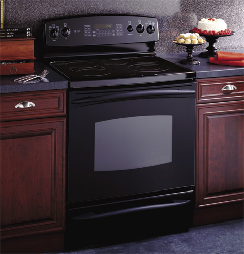 30" Free-Standing Double Oven Range JB968BKBB, product image 2 of 7