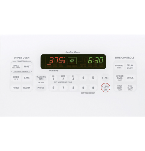 30" Free-Standing Double Oven Range JB968TKWW, product image 6 of 8