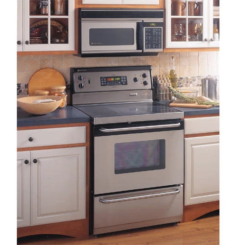 GE Profile Performance Spectra 30" Free-Standing QuickClean Electric Range JB970SBSS