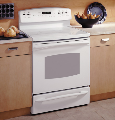 30" Free-Standing Electric Convection Range JB988TKWW