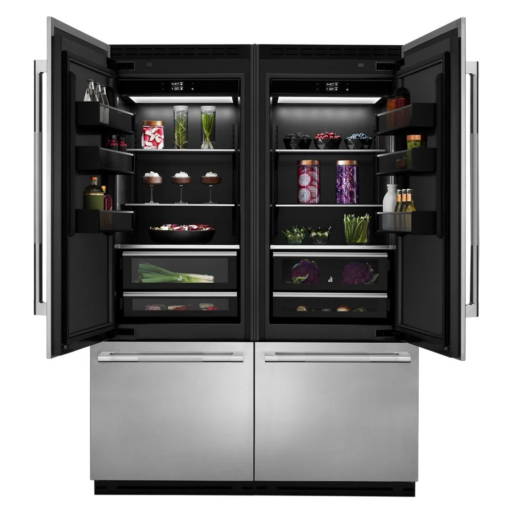Panel-Ready 30" Built-In Bottom-Mount Refrigerator, Left Swing JBBFL30NMX