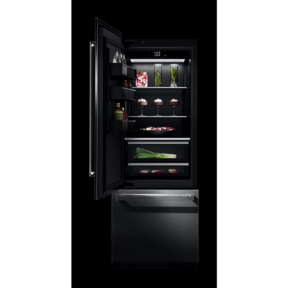 Panel-Ready 30" Built-In Bottom-Mount Refrigerator, Left Swing JBBFL30NMX