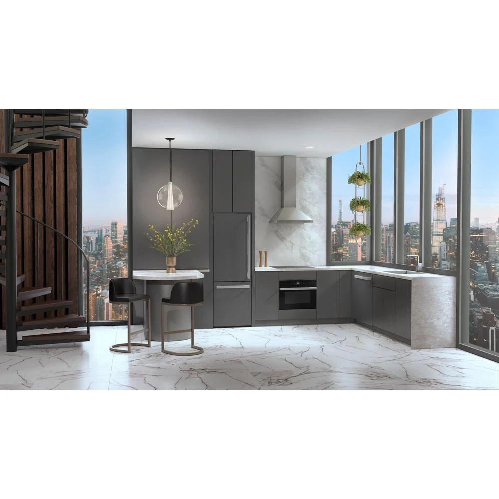 22" Built-In Bottom Mount Refrigerator JBBFX22NMX