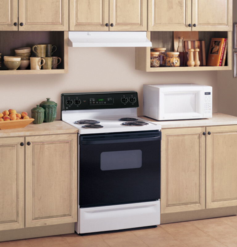 30" Free-Standing Electric Range JBP24BHWH, product image 2 of 2