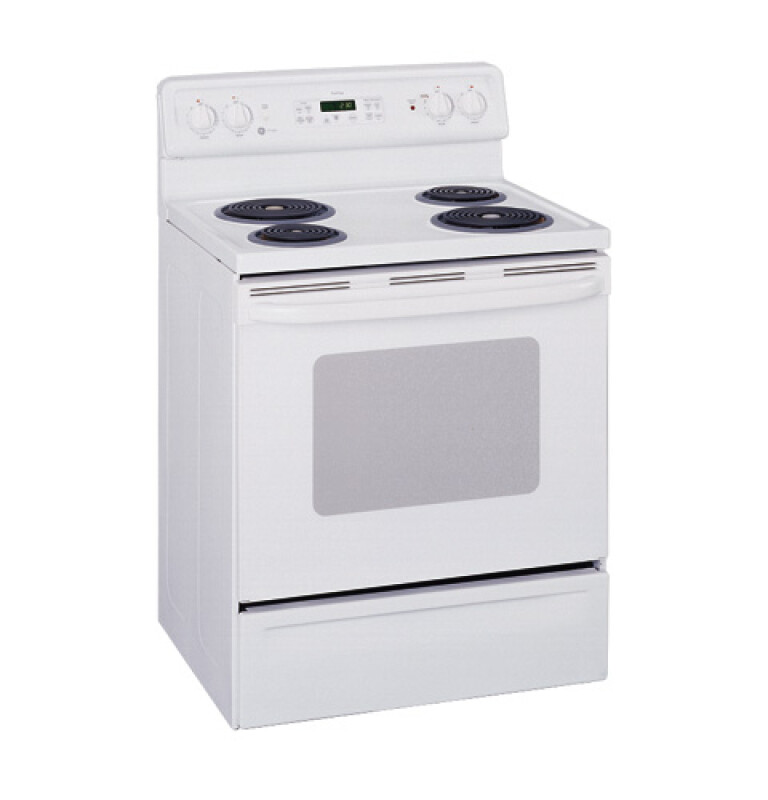 GE Profile Spectra 30" Free-Standing QuickClean™ Electric Range Other JBP48WBWW Picture 1