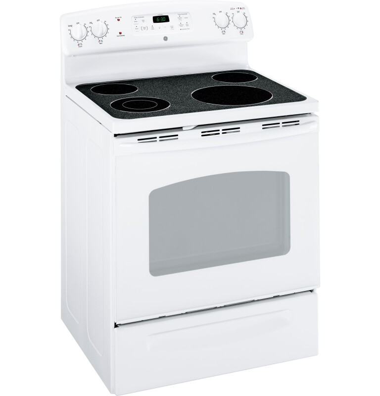 30" Free-Standing Electric Range JBP67CMWW, product image 2 of 2