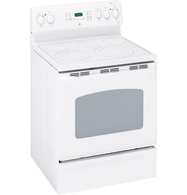 GE Adora 30" Free-Standing Electric Range True White JBP83TKWW Picture 1