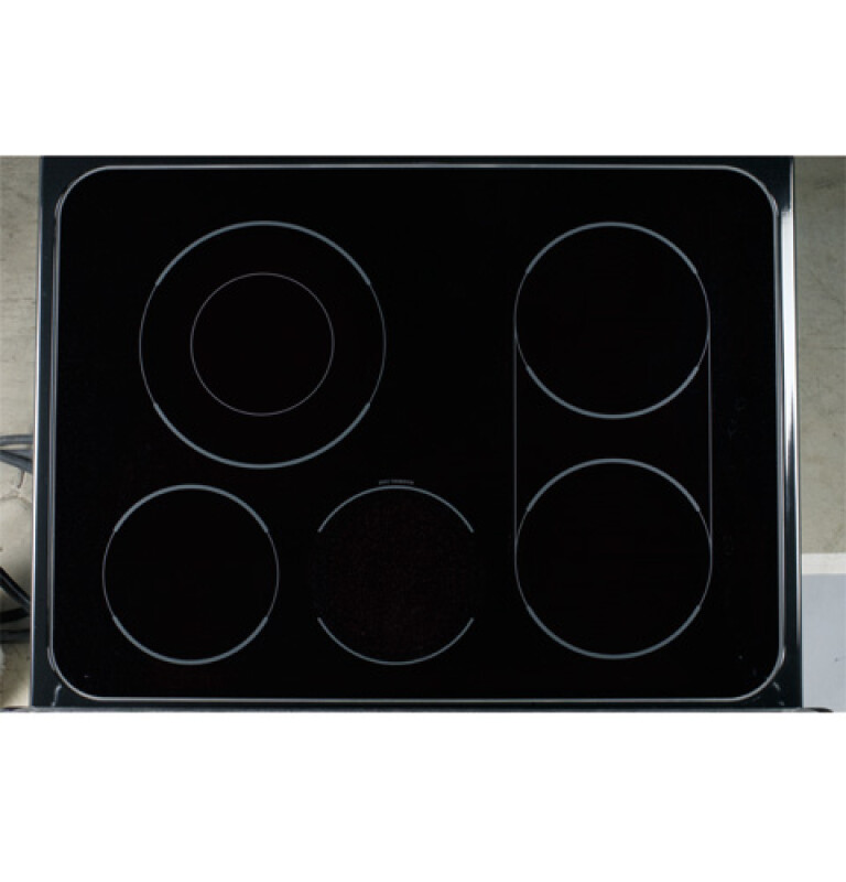 30" Free-Standing Electric Convection Range JBP84BHBB, product image 2 of 2