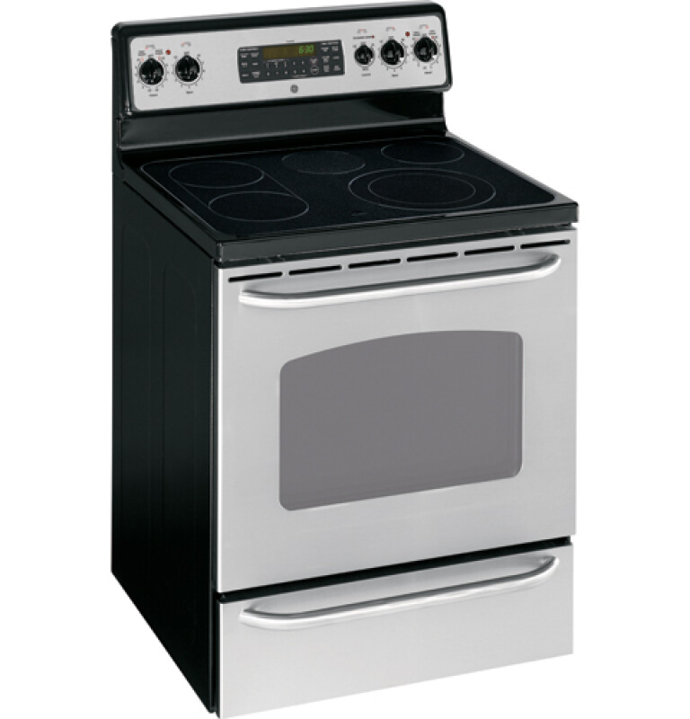 GE 30" Free-Standing Electric Convection Range Stainless Steel JBP84SKSS Picture 1