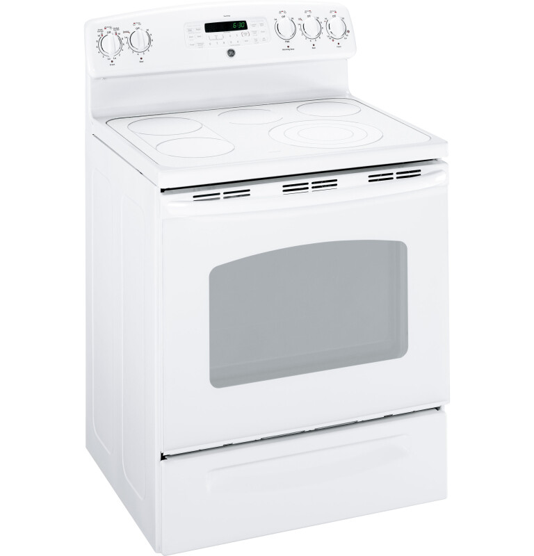 30" Free-Standing Electric Convection Range JBP84TMWW