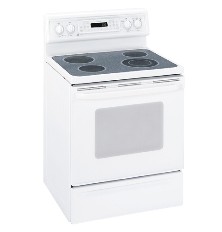 30" Free-Standing Spectra Convection Range JBP85WBWW, product image 2 of 3