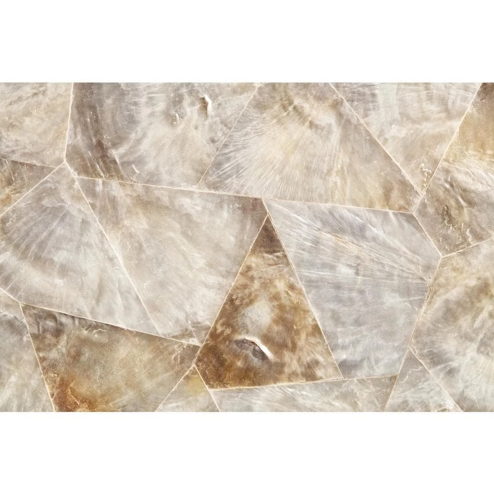 18" Elements Collection Capiz Copper Custom Column Panel JBRCAPIZ18