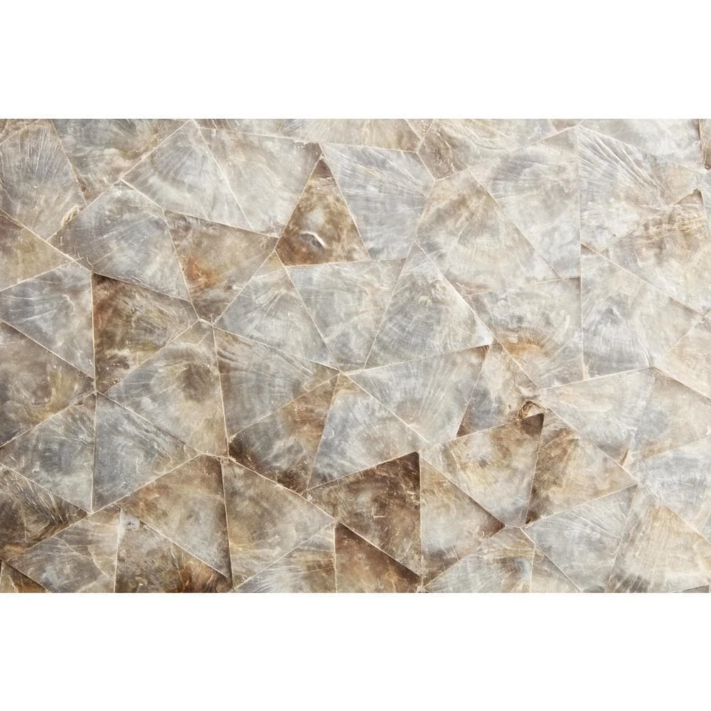 30" Elements Collection Capiz Copper Custom Column Panel JBRCAPIZ30