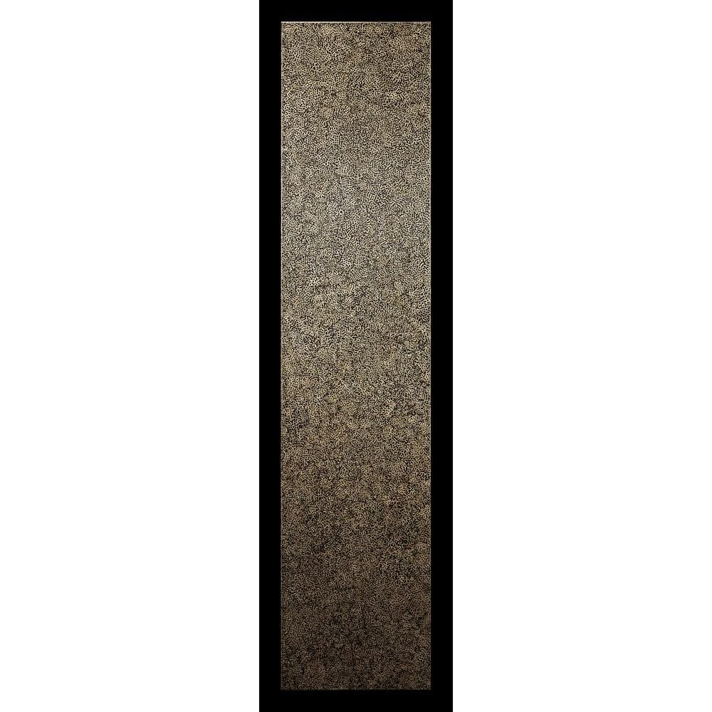 18" Elements Collection Eggshell Snakeskin Black Custom Column Panel JBREBLACK18