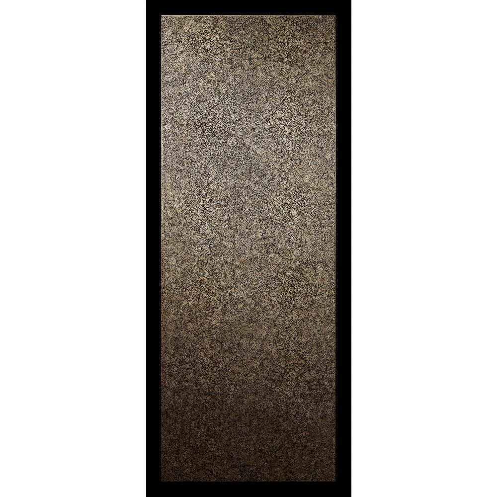 30" Elements Collection Eggshell Snakeskin Black Custom Column Panel JBREBLACK30
