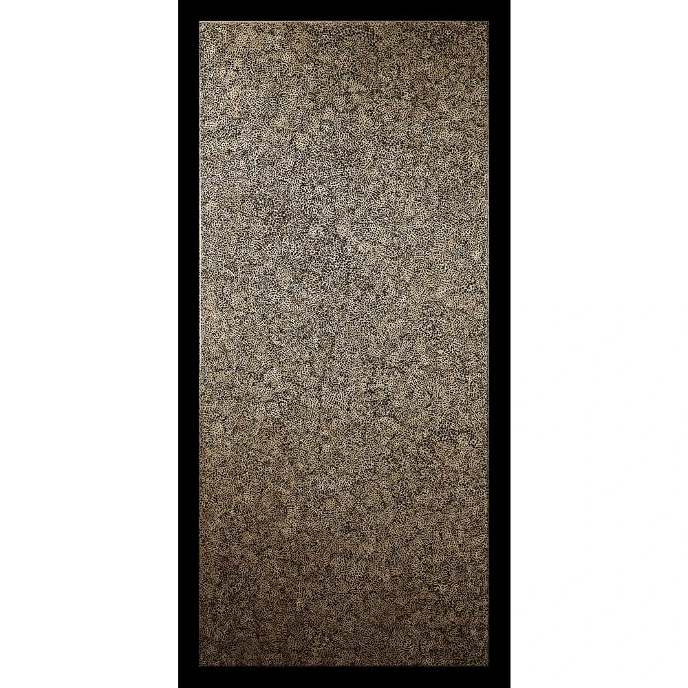 36" Elements Collection Eggshell Snakeskin Black Custom Column Panel JBREBLACK36
