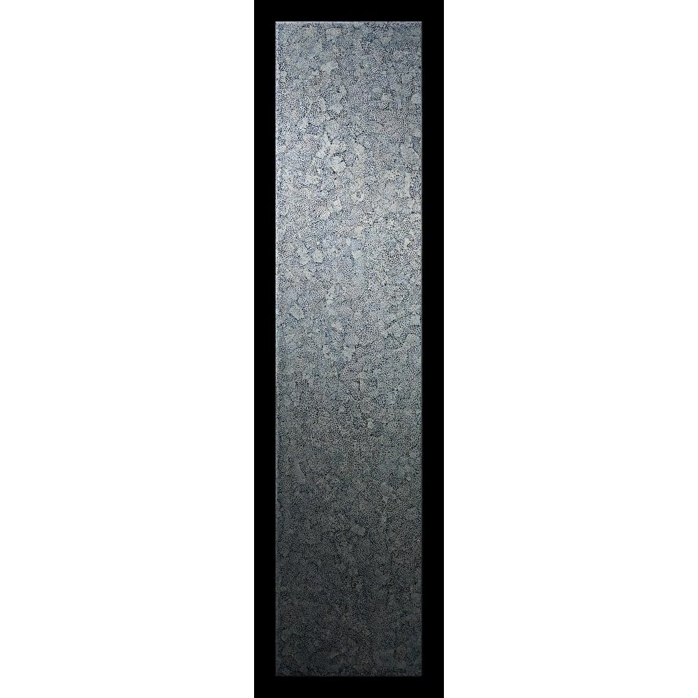18" Elements Collection Eggshell Snakeskin Sapphire Custom Column Panel JBRESAPPH18