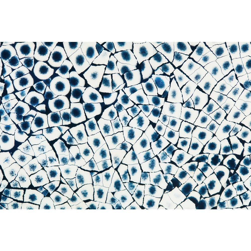 30" Elements Collection Eggshell Snakeskin Sapphire Custom Column Panel JBRESAPPH30