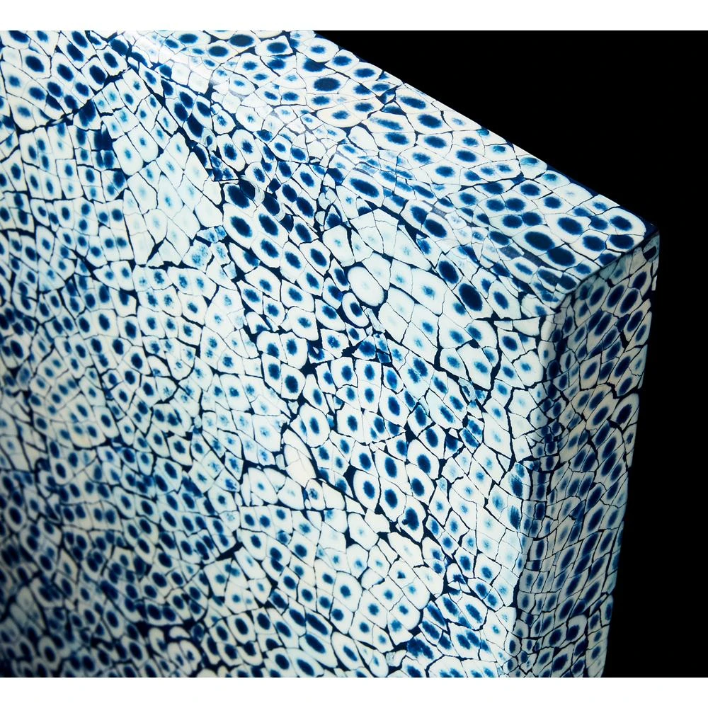 30" Elements Collection Eggshell Snakeskin Sapphire Custom Column Panel JBRESAPPH30