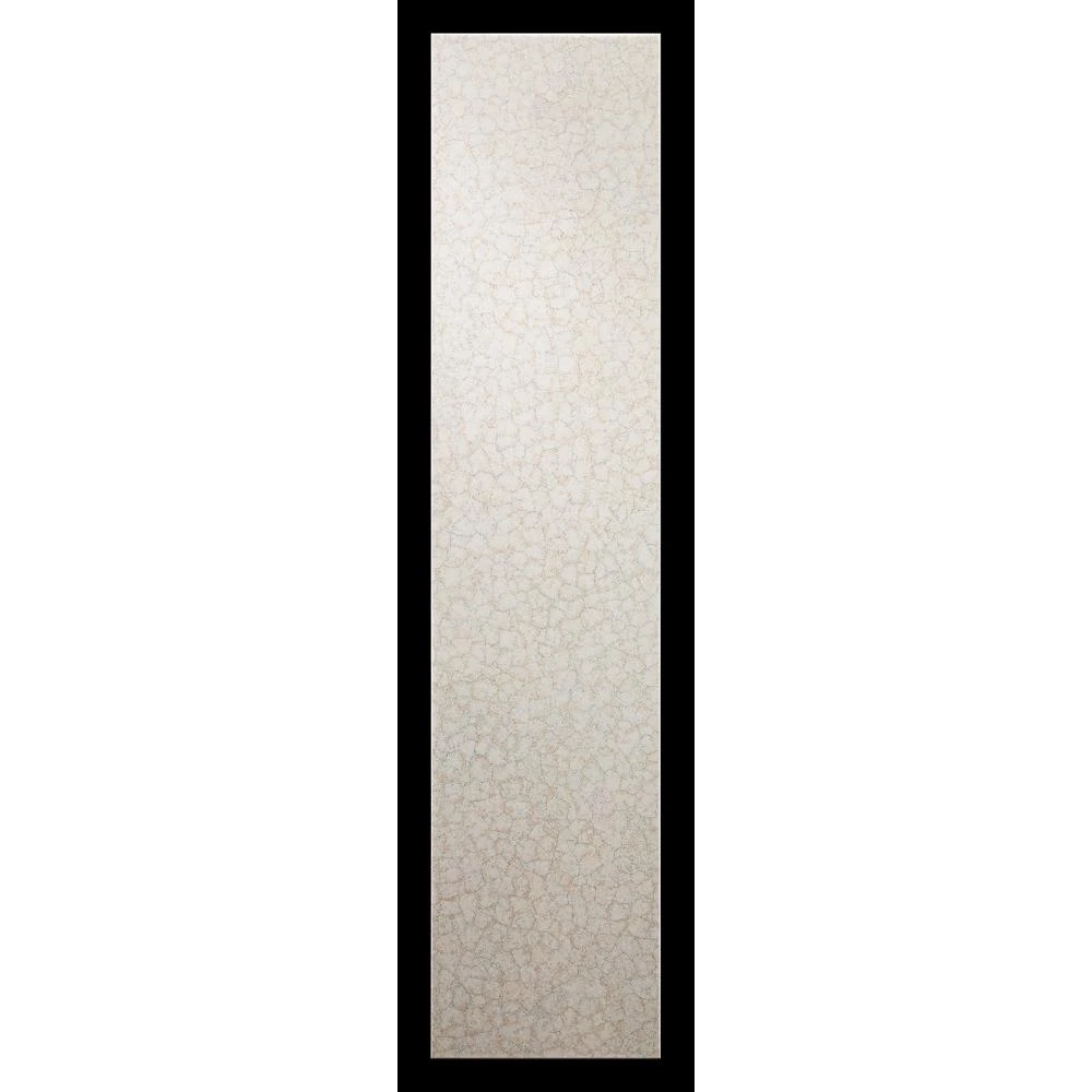 18" Elements Collection Eggshell Crackle Sepia Custom Column Panel JBRESEPIA18