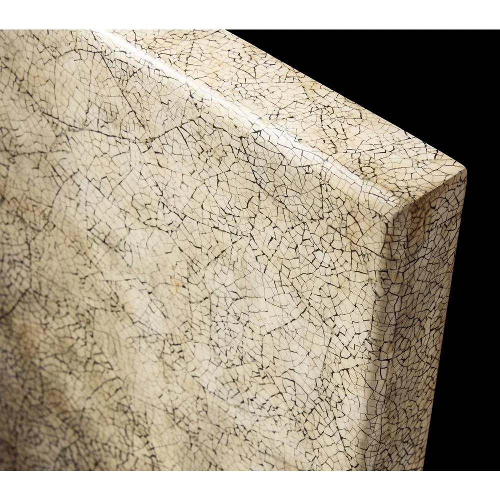 36" Elements Collection Eggshell Crackle Taupe Custom Column Panel JBRETAUPE36