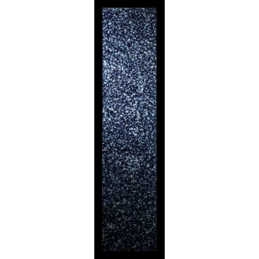 18" Elements Collection Mussel Shell Blue Custom Column Panel JBRMSBLUE18
