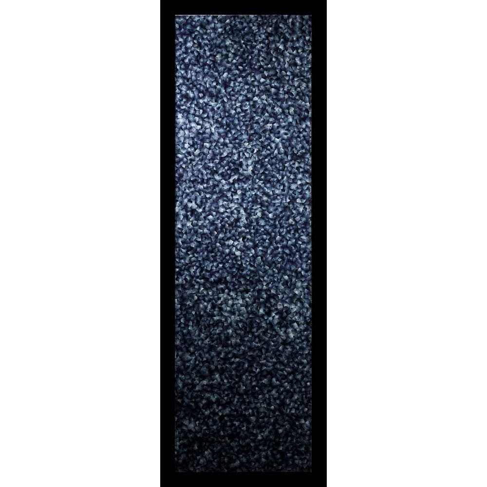 24" Elements Collection Mussel Shell Blue Custom Column Panel JBRMSBLUE24