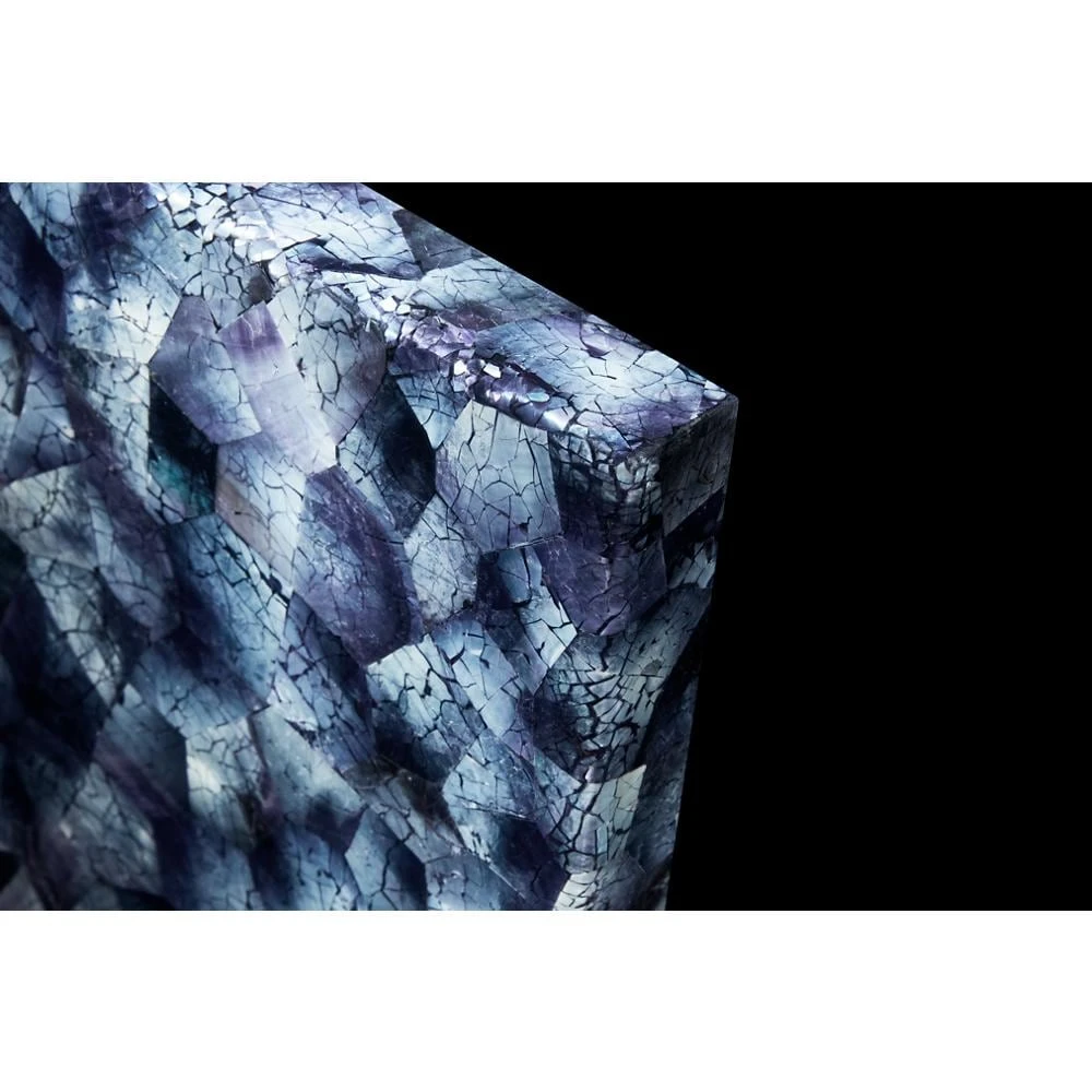 24" Elements Collection Mussel Shell Blue Custom Column Panel JBRMSBLUE24